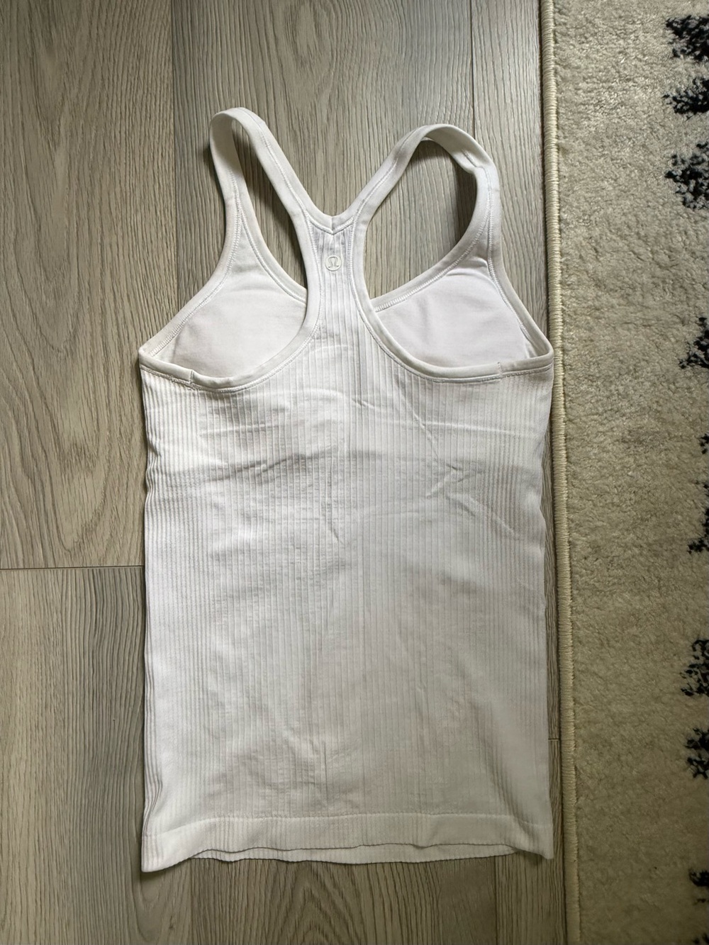 Lululemon Ribbed Tank with Built-in Bra - Picture 2 of 5